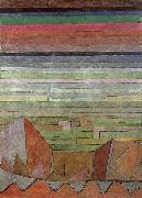 Paul Klee View in the the fertile country Spain oil painting artist